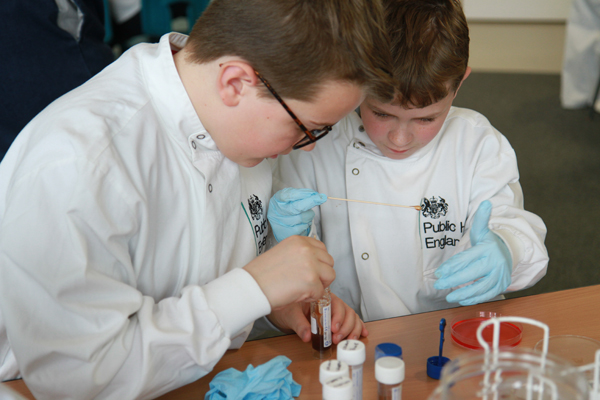 Capturing our scientists while they are young!